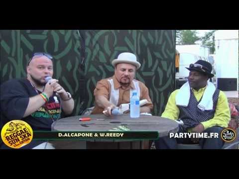 DENNIS ALCAPONE & WINSTON REEDY - Interview HD at Reggae Sun Ska 2012 by Partytime.fr