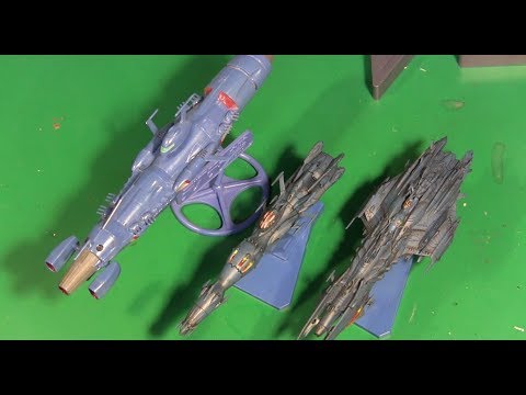 Deusura 2 and Core Ship Space Battleship Yamato Mecha Collection