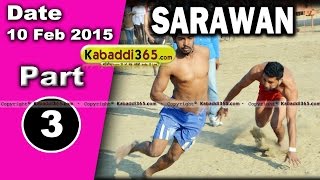 Sarawan (Faridkot) Kabaddi Tournament 10 Feb 2015 Part 1 by Kabaddi365.com