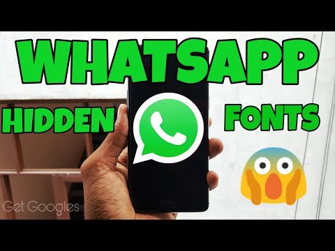 ✨😱WhatsApp Hidden New Font Styles (Not Text Format) - You Might to Know this!