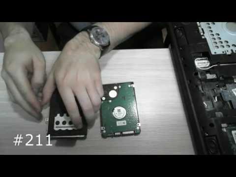 Замена жесткого диска Lenovo G580, замена оперативной памяти и CD ROM