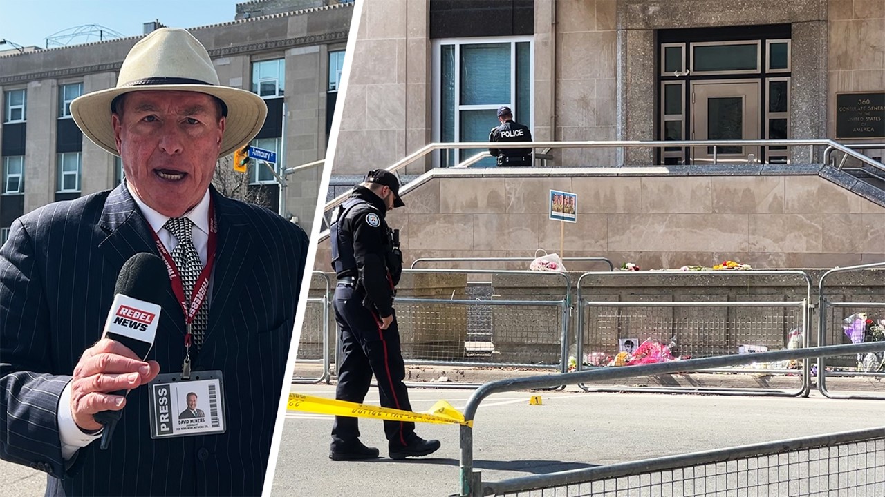 U.S. Consulate shot up in Toronto. Now who would do that?