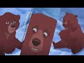 Kenai Digs Koda And Anita Out Of The Snow Brother Bear 2 HD
