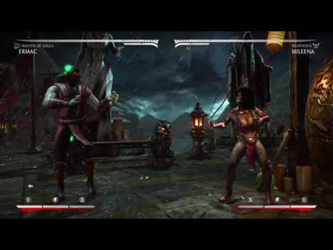 Mkx Ermac ( Master Of Souls ) 100% damage Vortex