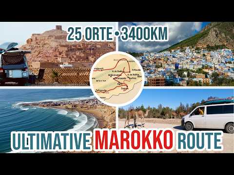ULTIMATIVE MAROKKO CAMPER-ROUTE: 25 Orte, 3400KM!