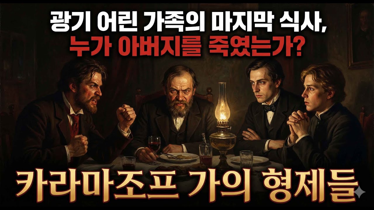 👨‍👨‍👦‍👦 카라마조프 가의 형제들, 신과 인간 사이에서 찢어지는 영혼들