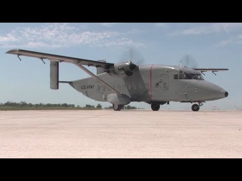 Short C-23 Sherpa Aircraft Transporting MRE's for Oklahoma Tornado Relief