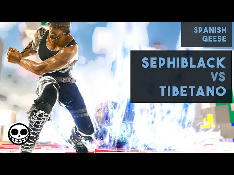 Road to TekkenGodOmega - The Geese from spain - Sephiblack (Miguel) vs Tibetano (Geese)