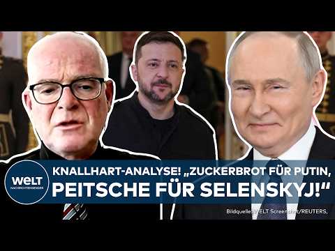 FRIEDENSGESPRÄCHE: Zuckerbrot für Putin, Peitsche für Selenskyj - Knallhartanalyse der Verhandlungen