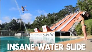 Largest Water Slide in the Philippines (EXTREME!)