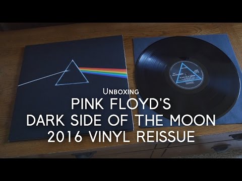 DARK SIDE OF THE MOON Unboxing PINK FLOYD - Reissued & Remastered on 180g Vinyl for 2016