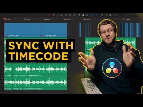 Sync with Timecode in Davinci Resolve - Creating Time of Day Stringouts