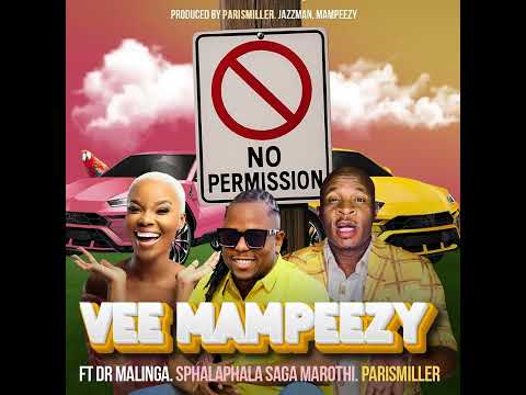 VEE MAMPEEZY - NO PERMISSION ft. DR MALINGA, SPHALAPHALA SAGA MAROTHI & PARISMILLER (Official Audio)