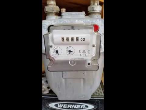 How to read a gas meter