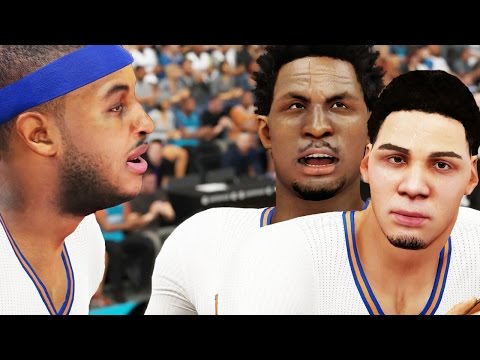 NBA 2k15 MyGM Gameplay #6 - Trade Carmelo Anthony & Let Rookies Shine? Duke Connection