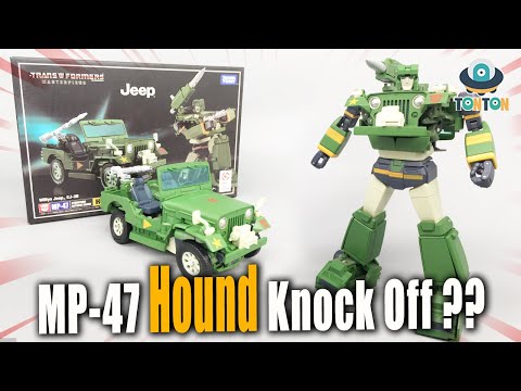 Transformer Masterpiece MP-47 Hound Knock Off Review/  Does it worthy to buy ?