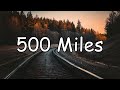 500 Miles Justin Timberlake Carey Mulligan Stark Sands Lyric Video