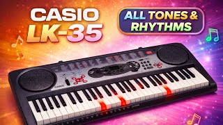 Video thumbnail for Casio LK 35 review || Casio LK 35 sound review by Rockstar Music Store