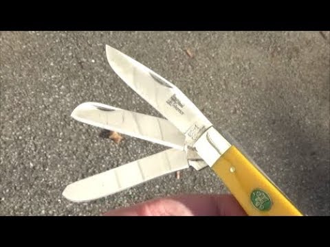 Steel Warrior Triple Blade Slipjoint Knife Review ($15-23) Video