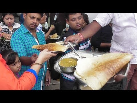 Dosa Bagan Pure Vegetarian Food (New Market,Kolkata) | Indian Street Food | People Non Stop Eating