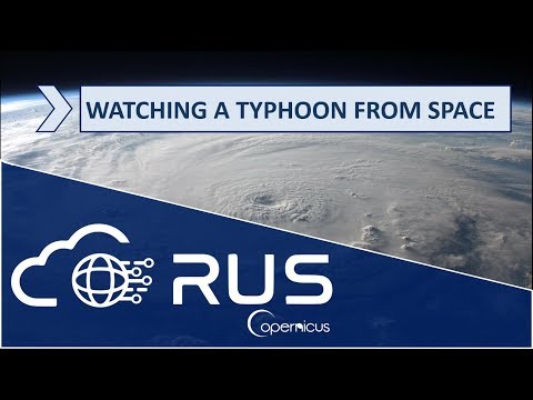 RUS Webinar: Watching a Typhoon from space - HAZA06