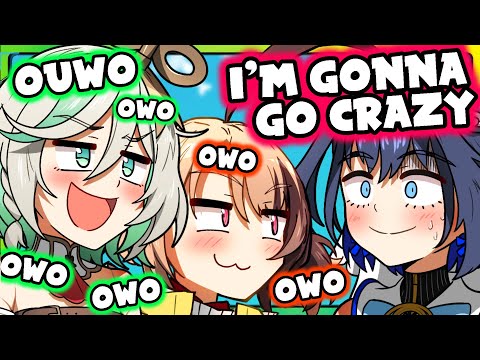Cecilia and Gigi drive Ouwo Kwonii Senpai crazy