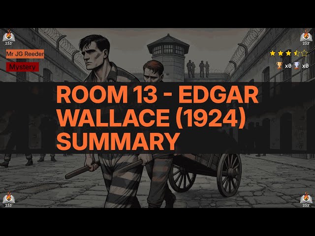 Vídeo relacionado con Habitación 13: Falsificadores, venganza y el debut del detective J.G. Reeder (Edición Restaurada). (Colección Edgar Wallace: Misterio y Suspenso nº 1)
