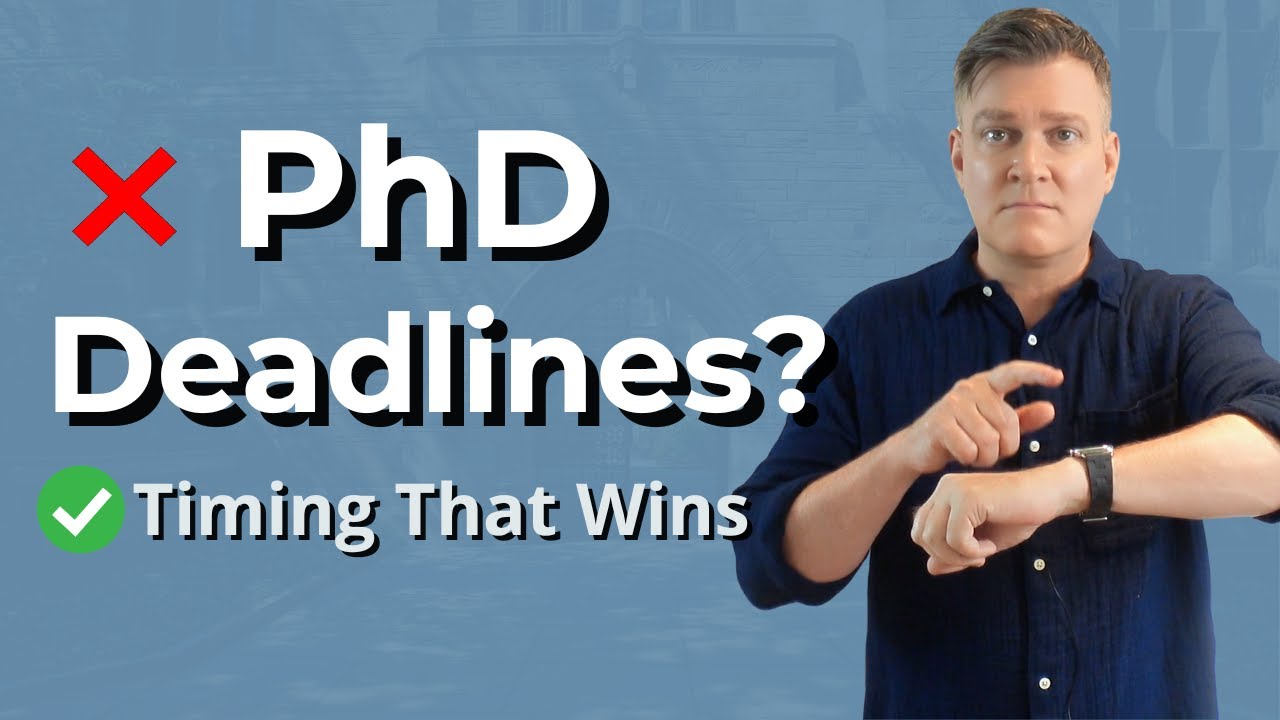 When to Apply for PhD Programs | Fall 2026 Timeline & Tips
