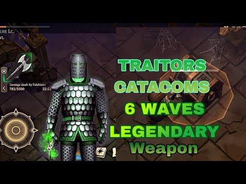 Traitors CATACOMS 6waves Most Powerful weapon in Grim Soul| #grimsoul #grimsoulsurvival