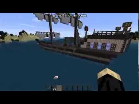 EPIC MineCraft Pirate Ship Battle