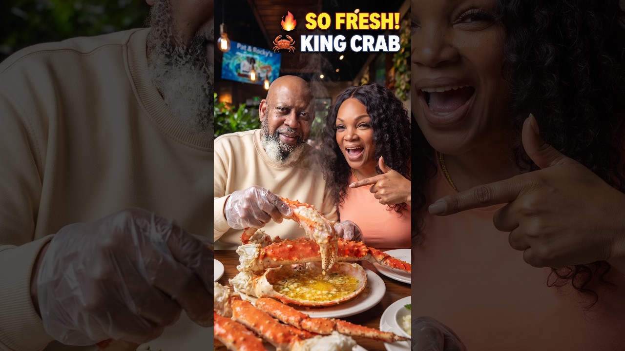Freshest King Crab, Sweet, Tender & Juicy! #kingcrabs #freshseafood #