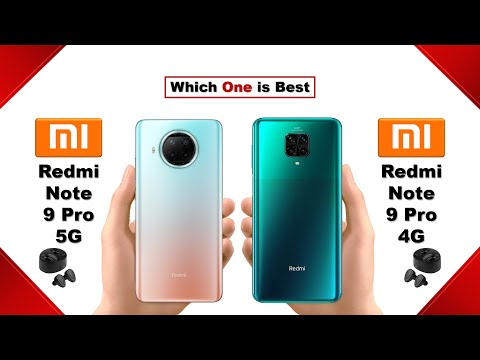 Redmi Note 9 Pro 5G vs Redmi Note 9 Pro 4G