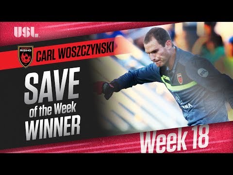 USL Save of the Week - Carl Woszczynski, Week 18 Winner