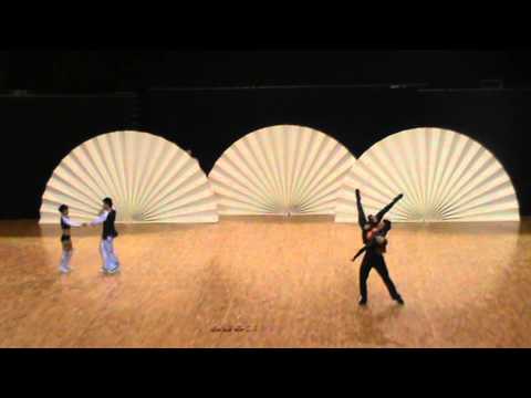 A quarterfinal Mikael Caffi & Pamela Grezet - Tobias Bludau & Melanie Franke WM Belgium 15.12.2012