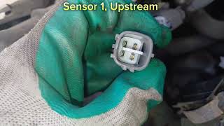2016 Scion TC 2.5L o2 sensor LOCATIONS