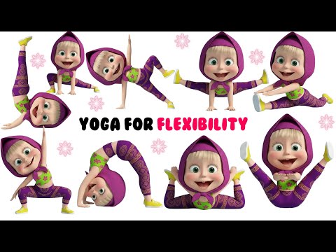 8-Minute Lying Down Yoga for Kids 🛌 Calmness & Full Body Stretch