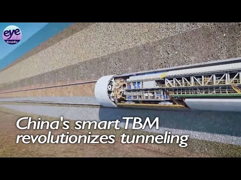 Smart tunnel boring machine in China redefines underground construction