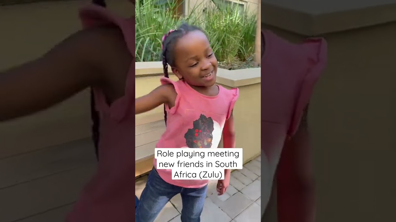 American kids speaking Zulu