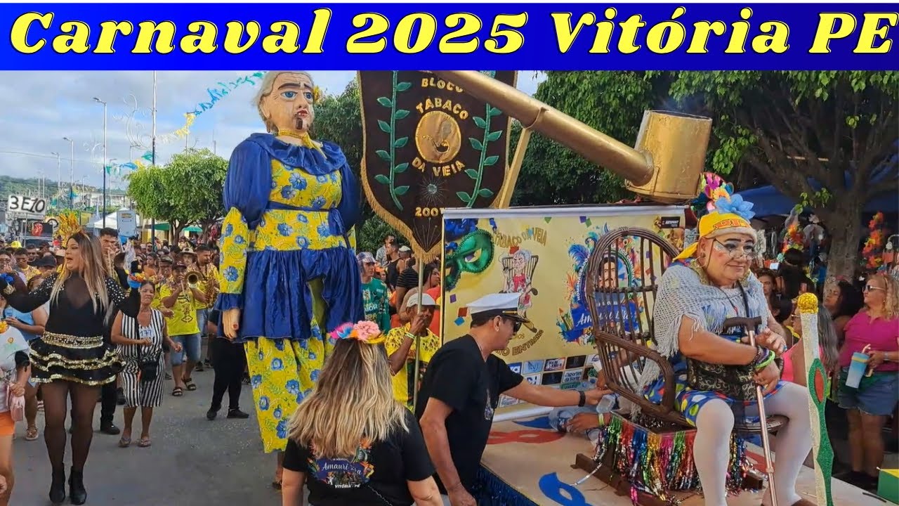 Carnaval 2025, bloco Tabaco da veia em  Vitória PE