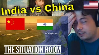 American Reacts India Challenges China in the South China Sea美国反应印度在南海挑战中国