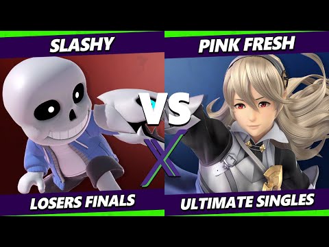 S@X 506 Losers Finals - Pink Fresh (Cloud, Wolf, Sephiroth, Corrin) Vs. SLASHY (Mii Brawler) SSBU