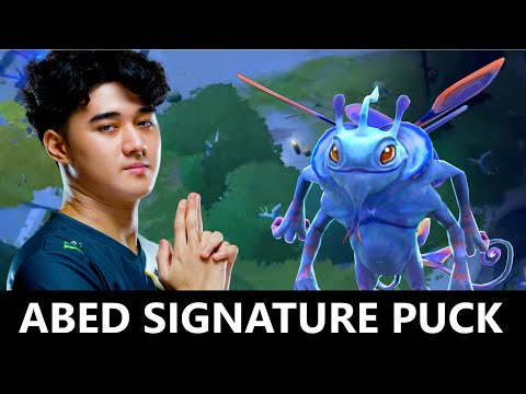 ABED SIGNATURE PUCK - COMPLETELY DESTROY MID | DOTA 2 Gameplay