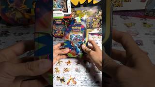 Abrimos una Tin de Mega Charizard X ex #pokemon #charizard