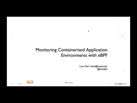 Monitoring Containerized Application Environments with eBPF