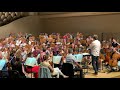 The Royal Philharmonic Orchestra's rehearsal - Sibelius - Karelia Suite