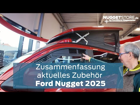 Ford Nugget 2025 Zubehör: Das alles ist bereits￼ für den Neuen verfügbar!