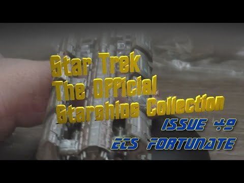 The Official Starships Collection - Issue 49   ECS Fortunate - overview
