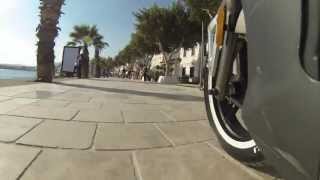 preview picture of video 'Bodrum Şehir Merkezi,Turu,Barlar Sokağı,Kalesi,Limanı-Onboard Motorcycle-GoPro Hero3 Black Edition'