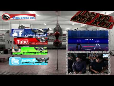 casuales antes de empezar LIGA KOF XIII 2015