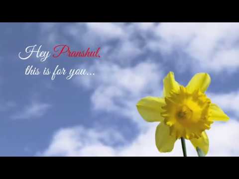 Happy Birthday Pranshul! Third birthday video celebration!